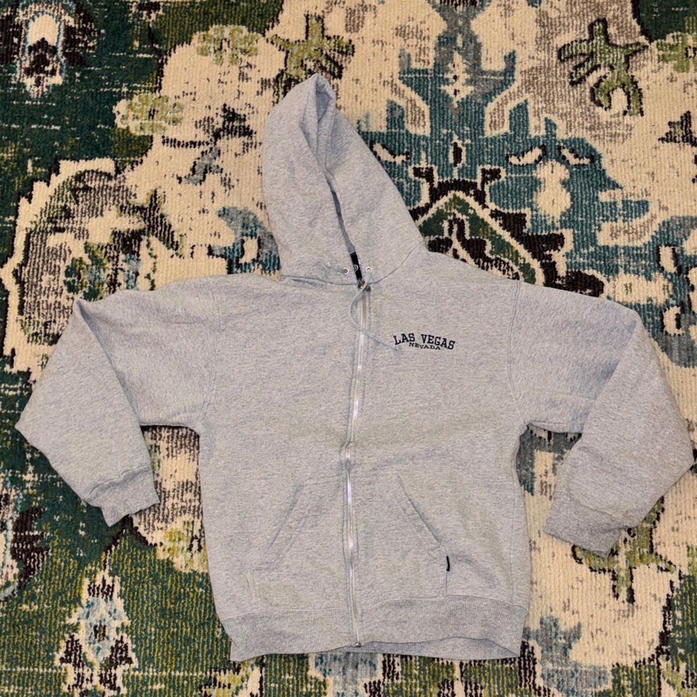 Exist Gray Hoodie with Las Vegas Design